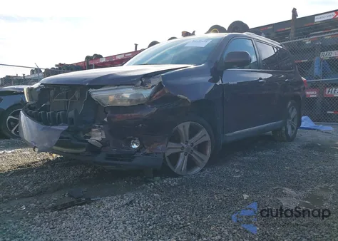 2013 Toyota Highlander Limited V6 из США, поврежденный, VIN 5TDDK3EH3DS248516